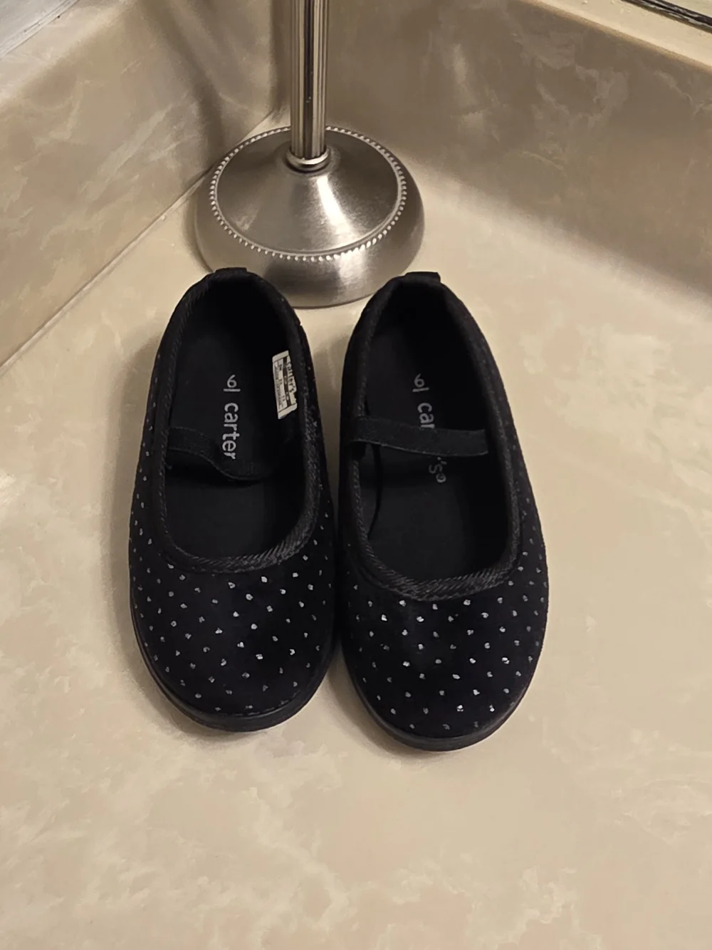 Carter's Black Girls' Sparkle Mary Jane Flats
